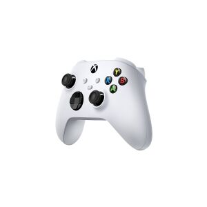 Microsoft Xbox Wireless Controller - Gamepad - trådløs - Bluetooth - hvid - for PC, Microsoft Xbox One, Microsoft Xbox One S, Microsoft Xbox One X, Microsoft Xbox Series X