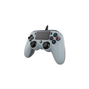NACON COMPACT - Gamepad - kabling - grå - for PC, Sony PlayStation 4