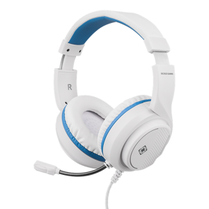 Deltaco Gaming Headset Til Playstation 5 - Hvid/blå