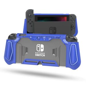 Nintendo Switch Tpu Grip Cover - Blå