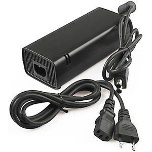 AC Adapter Strømforsyning Med Ladekabel Til Xbox 360 Slim Host 100-240v Universal Oplader