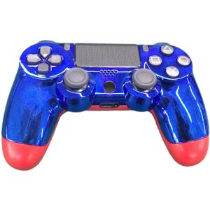 DoubleShock trådløs Playstation 4-controller PS4 Blå/Röd