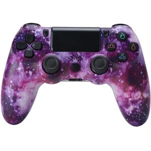 MTK Trådløs spilcontroller Gamepad til PS4-spiljoystick - Starry Sky Multicolor