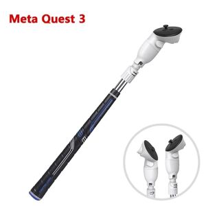 Vr Golf Club Attachment Kompatibel Meta Oculus Quest 3, vægtet Golf Club Attachment til Meta Quest 3, Golf Game Extension Adapter