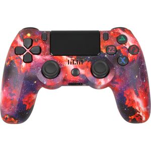 BEMS BE-PS4 trådløs Bluetooth-controller med lysbjælke Stjernehimmelrød