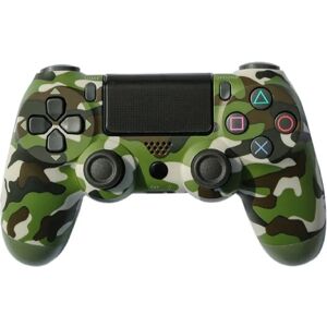 Game Controller 2 stk PS4 DoubleShock Wireless til Play-station 4 camouflagegrøn 2 Pcs camouflage green