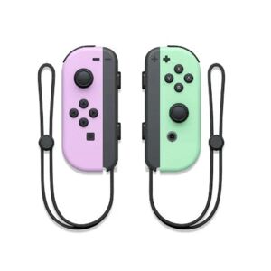 YIXI Nintendo switch JOY CON er kompatibel med den originale fitness Bluetooth controller NES spil venstre og højre små håndtag purple green