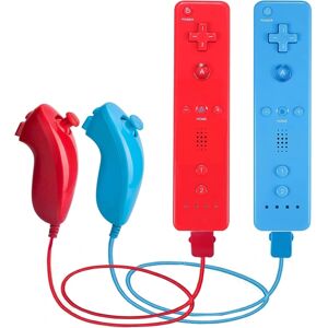 Nintendo Sæt med 2 controllere og Nunchuck controllere til Wii/Wii U Conso