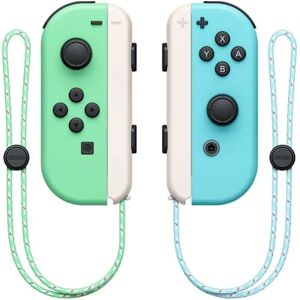 Nintendo switchJOYCON er kompatibel med original fitnessring Bluetooth-controller NS spil venstre og højre små håndtag animal forest