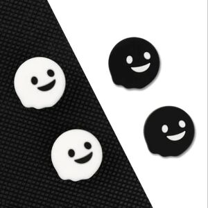 Animals Ghost Thumb Stick Grip Cap Joystick Cover til Nintendo Switch Oled Lite Ns Joy-con Controller Thumbstick Fodral Black White Ghost