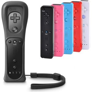 Wii-kontrol med Motion Plus / Håndkontrol til Nintendo sort