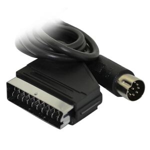 Rgb kabel bly scart til Sega Mega Drive 2 & Genesis 2 tv