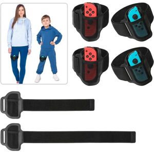 4 ST Switch benremmar til Nintendo Switch Sports/Ring Fit Adve