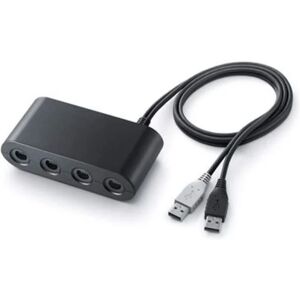 4 Port Gamecube Controller Adapter til Wii U /PC USB/Super Smash Bros/Nintendo Switch