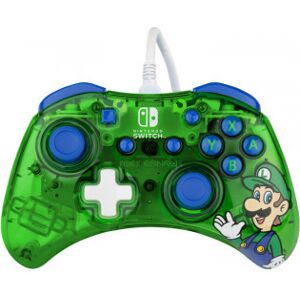 PDP Rock Candy Wired Controller Trådbaseret Spillokontrol, Luigi, Swit