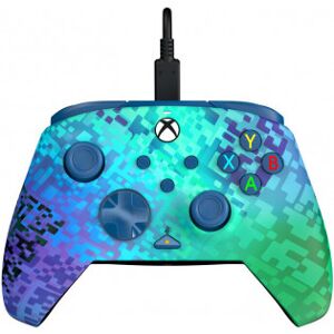 PDP Rematch Wired Controller Spilcontroller, Glitch Green, Pc / Xbox