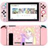 Etui til Nintendo Switch - Soft Slim Grip Cover Shell til konsol og Joy-con (sailor Moon)