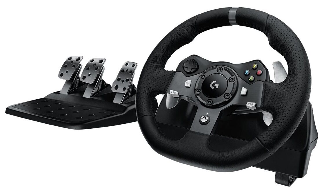 Logitech G920 Driving Force Racerrat Til Xbox One Og Pc