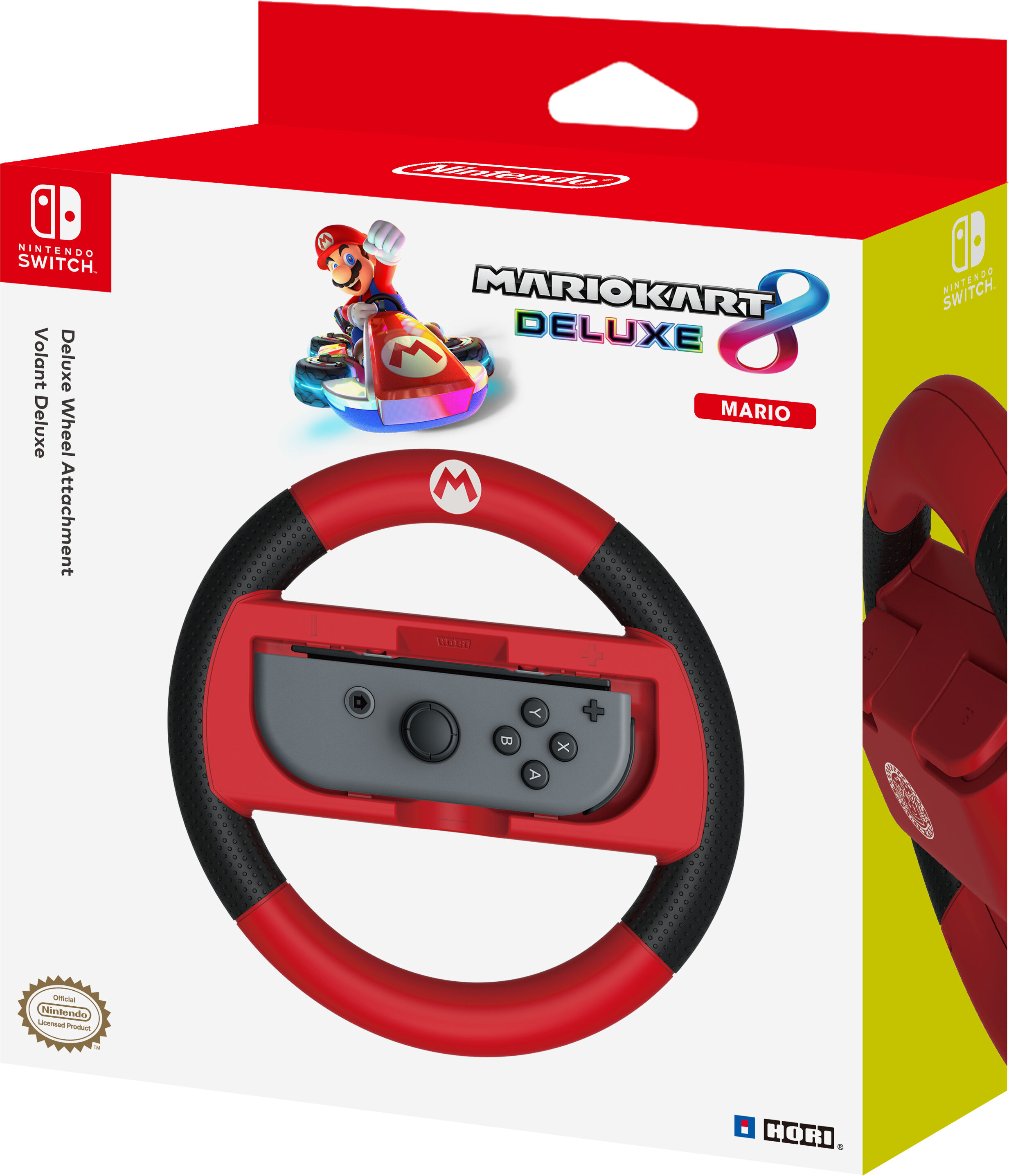 Hori - Nintendo Switch Mario Racing Wheel - Rød