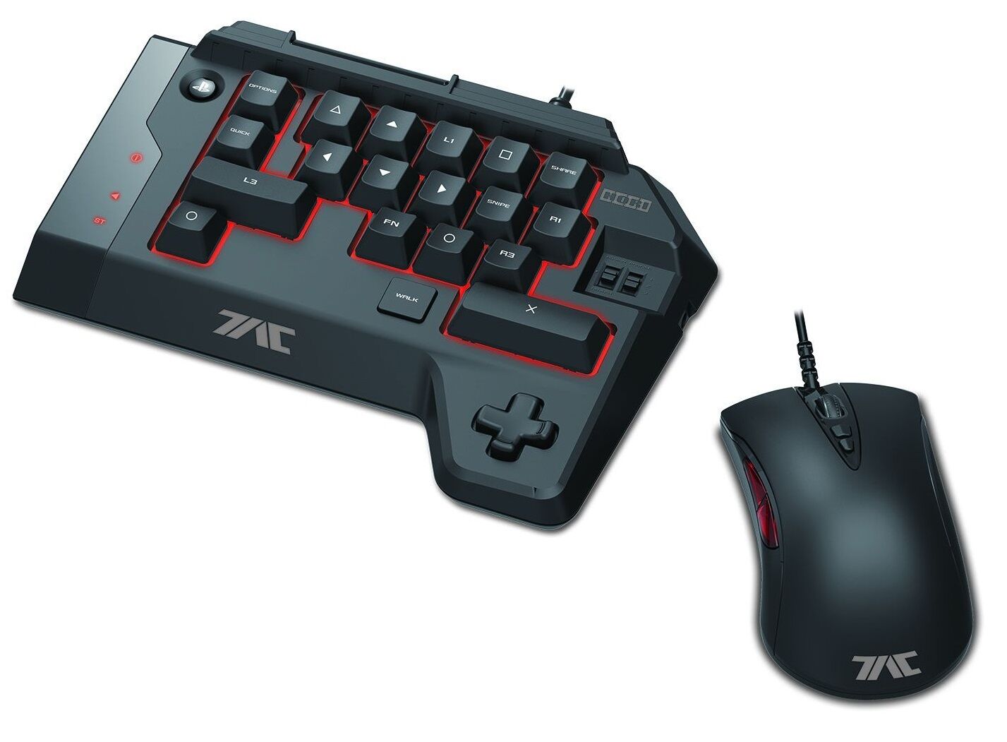 Hori - Taktisk Tastatur Og Mus Til Ps4/ps5/ps3