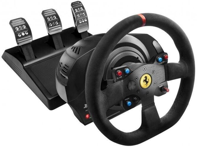 Thrustmaster Volante PS4/PS3 THRUSTMASTER T300 Ferrari Alcantara Edition