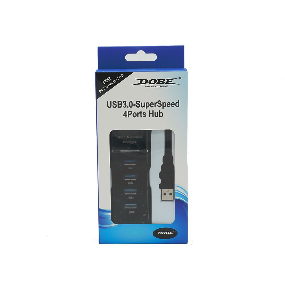 3.0 USB SuperSpeed 4 Port Hub PS4 PC Xbox Dobe