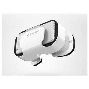 Shot Case Casque VR 5.0 pour Smartphone Realite Virtuelle Lunette Jeux 3D Reglable (BLANC) - Neuf