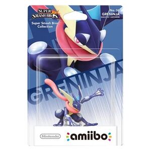 Nintendo Figurine Amiibo Super Smash Bros No. 36 Greninja Amphinobi - Publicité