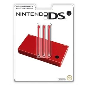 Nintendo 3 stylets rouge pour DSi - Publicité