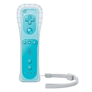 OSTENT Télécommande 2 en 1 Construit en Motion Plus Compatible pour Console Nintendo Wii Couleur Bleu - Publicité
