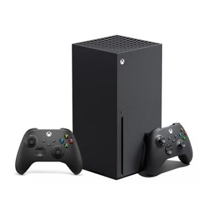 Xbox Series X + Manette Xbox Noire Sans Fil Carbon Black - Publicité