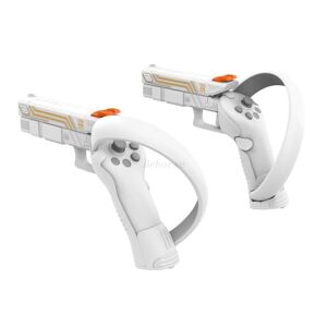 JLANDA Pistolet de jeux pour Pico 4, contrôleur tactile, poignée de pistolet, tir FPS amélioré pour Pico 4 Pro, expérience de jeu, accessoires VR - Publicité