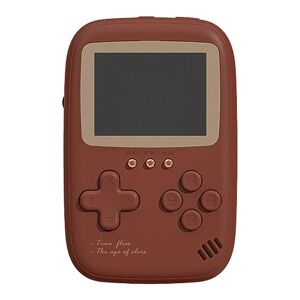 FIGGRITID Console de Portable Rétro Mini PSP avec Double Port USB et Batterie de 10 000 MAh Rouge, Compact et Durable. Publicité
