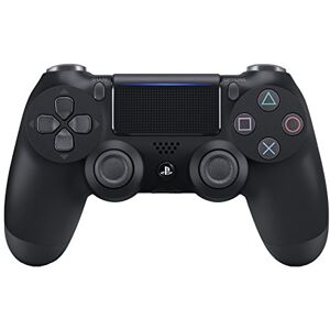 Sony Manette PS4 DUALSHOCK 4 Officielle, Accessoire PlayStation 4, Sans Fil, Batterie Rechargeable, Bluetooth, Couleur : Jet Black - Publicité