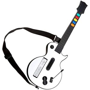 NBCP Guitar Hero Wii Contrôleur, Wireless Pro Wii Guitare pour Nintendo Guitar Hero et Rock Band, Wii Guitare Sans Fil Controller avec sangle - Publicité