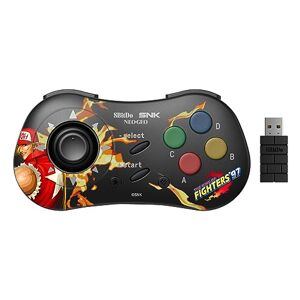 8Bitdo Manette Terry Bogard Bluetooth Style SNK Neo Geo CD Compatible PC Windows, Android & Neo Geo Mini - Publicité