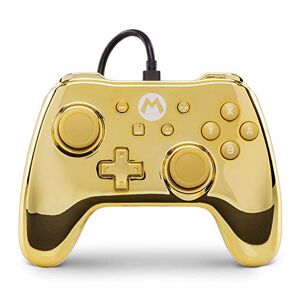 Power A Manette pour Nintendo Switch Chrome Gold Mario - Publicité