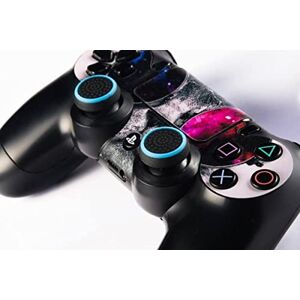 G-MOTIONS Protection Joystick pour Playstation Xbox SWTICH Thumbstick Protection Silicone Haut de Gamme avec matière Anti dérapante au Centre (Noir Bleu) - Publicité