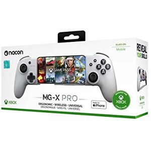 Manette Nacon MG-X Pro pour smartphones iPhone avec licence Xbox Blanc - Publicité