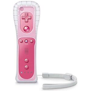 OSTENT Télécommande 2 en 1 Construit en Motion Plus Compatible pour Nintendo Wii Console Couleur du Jeu Rose - Publicité