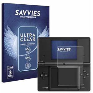 savvies Protection Ecran pour Nintendo DSi (6 Pièces) Film Protection Ultra Clair - Publicité