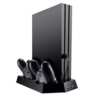 OSTENT Support vertical de hub de ventilateur de chargeur de contrôleur de double support vertical pour la console de Sony PS4 / Slim/Pro - Publicité