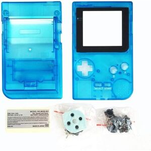 OSTENT Remplacement complet de la coque du boîtier de la coque de remplacement pour console Nintendo GBP Game Boy Pocket Couleur Bleu clair - Publicité