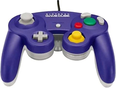 Refurbished: Official Gamecube Indigo/Clear Controller