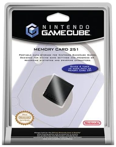 Refurbished: Gamecube Memory Card 251