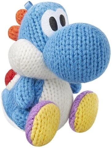 Refurbished: Nintendo Amiibo Yarn Yoshi Blue