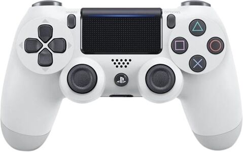 Refurbished: PS4 Official Dual Shock 4 White Controller (2017)