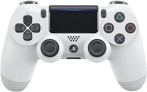 Refurbished: PS4 Official Dual Shock 4 White Controller