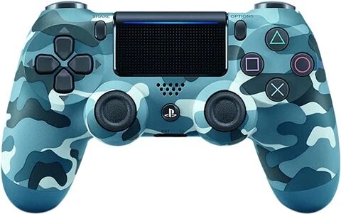 Refurbished: PS4 Official Dual Shock 4 Blue Camo Controller