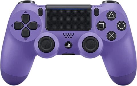 Refurbished: PS4 Official Dual Shock 4 Electric Purple Controller (2019)